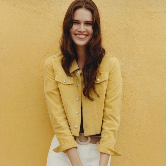 NWT BLANKNYC Suede Cropped Jacket - Picture 1 of 6